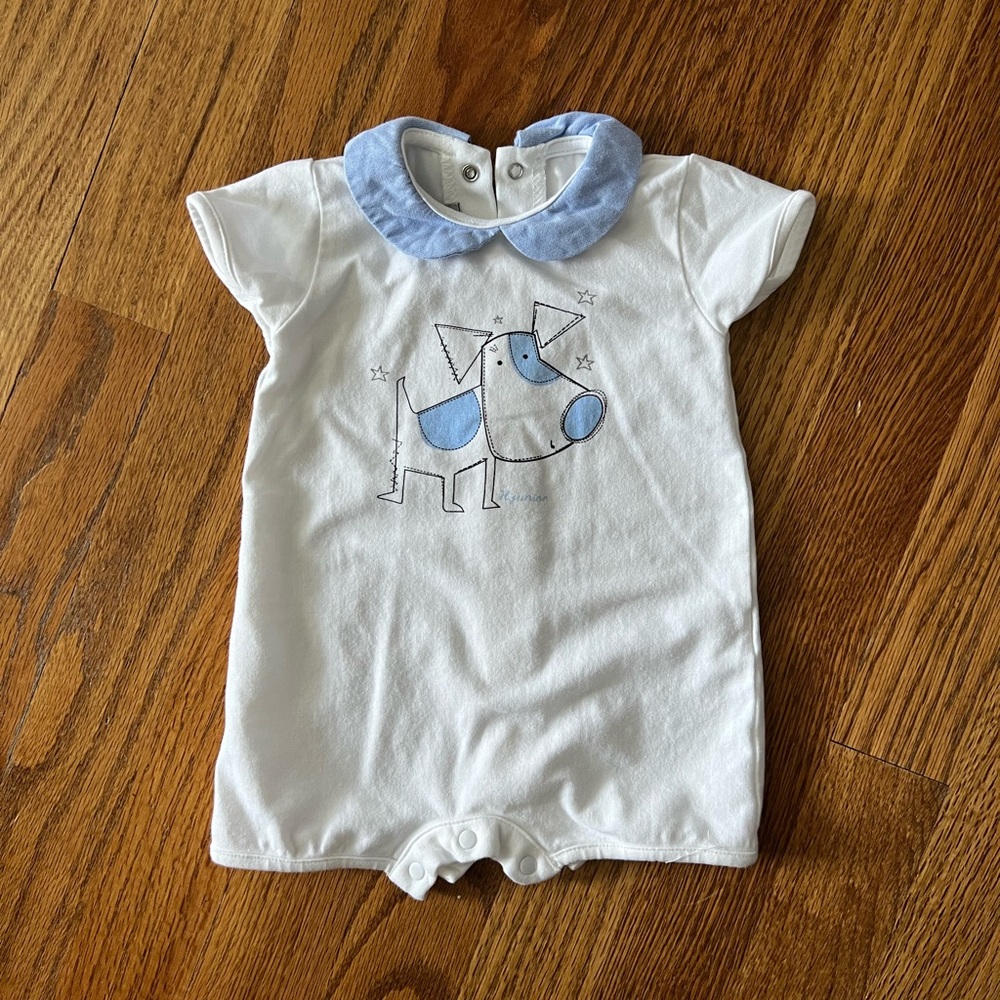 Baby boy one piece romper